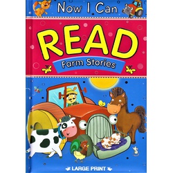 BW- Now I can Read Farm stories (Large print)