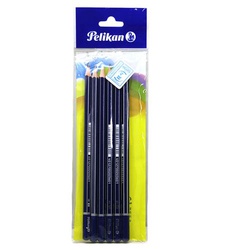 Pelikan HB Pencil without Eraser 6 pieces