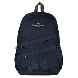 Faber Castell School Bag M Watermark JK Blue 9yrs+