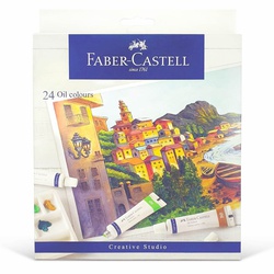 Faber Castell Oil Colours CS 24 pieces X 9ml Tubes
