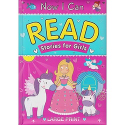 BW Now I Can Read Stories for Girls NCR15 (Large Print)