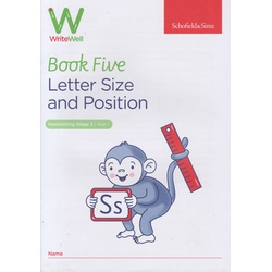 Schofield WriteWell 5: Letter Size and Position Handariting 2 Year 1