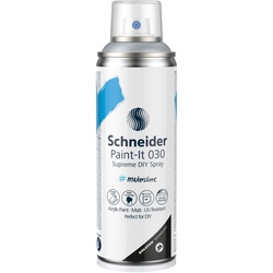 Schneider Supreme Diy Spray Paint-It 030 Silver Metallic