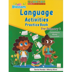 Queenex Blossom Language Activities Practice Pre-Primary 2