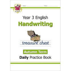 CGP KS2 Handwriting Year 3 Daily Practice Book: Autumn Term