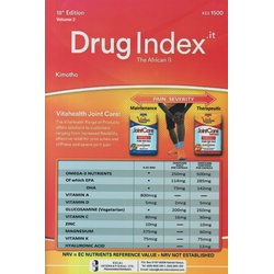 Drug Index.it the African Volume 2 18th Edition