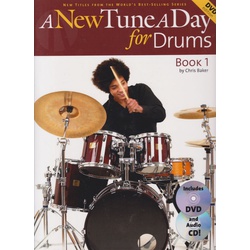 A New Tune a Day for Drums Book 1 with DVD +CD