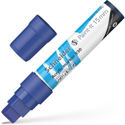 Schneider Acrylic Mark. Paint-It 330 15Mm Blue 120303