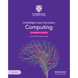 Cambridge Lower Secondary Computing Learner's Book 8 with Digital Access (1 Year)