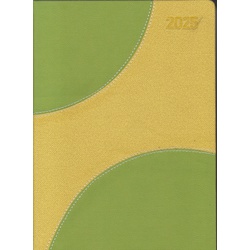 2025 Evoke PU Cover Stitched Diary B5 Cort