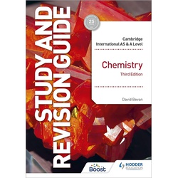 Hodder Cambridge International AS/A Level Chemistry Study and Revision Guide 3rd Edition