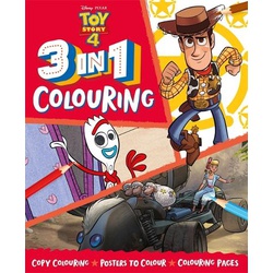 Disney Pixar Toy Story 4: 3-in-1 Colouring