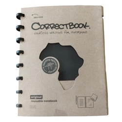 Correctbook A5 Journal Black+ pen