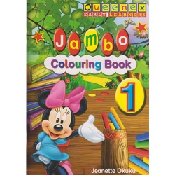 Queenex Early Learning Jambo Colouring book 1