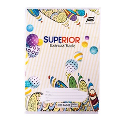 Exercise Books superior  200 Pages A4 Single line (Kasuku)