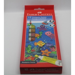Faber Castell Acrylic Colours  12 piece X 9ml Tubes