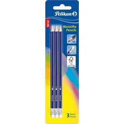 Pelikan HB Pencil  3 pieces with Eraser
