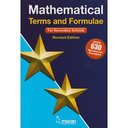 Mathematical Terms & Formulae Secondary