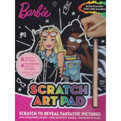 Barbie Scratch Art Pad