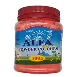 Alfa Water Colour Powder 500gm- red