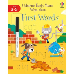 Usborne Early Years Wipe-Clean First Words