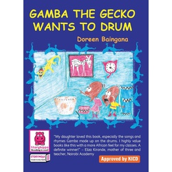 Gamba the Gecko wants to Drum
