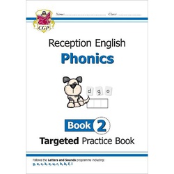 CGP Reception English Phonics Targeted Practice Book 2