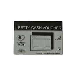 Petty Cash Voucher A6 Ref283 KB White