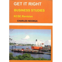 Get it Right KCSE Revision Business Education
