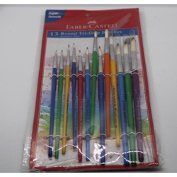 Faber Castell Brush Synthetic Tri-Grip Hair 13 pieces