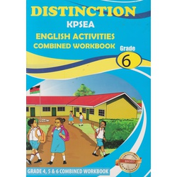Distinction KPSEA English Combined Workbook Grade 6