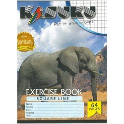 Exercise  Books SUPERIOR 64 Pages A5 Square Kasuku