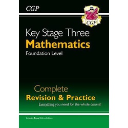 Key Stage  3 Maths Complete Revision and Practice - Foundation (with Online Edition)