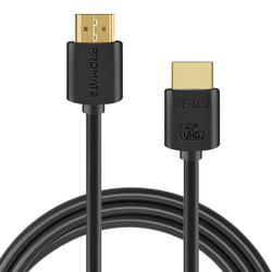 Promate HDMI (Male)-HDMI (Male) Cable with 3D, 4K Ultra HD 10m