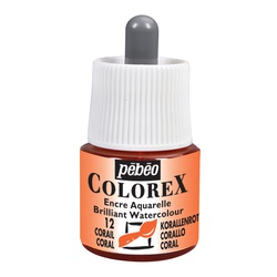 Pebeo Water colours 45ml Coral 341-012