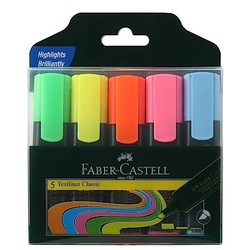 Faber Castell Textliner Set 5pieces