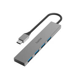 HAMA 4in1 USB-C HUB ULTRA-SLIM 4XUSB-A 3.2