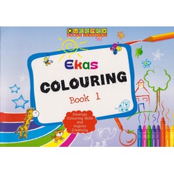 Queenex Ekas Colouring Book 1