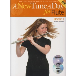 A New Tune a Day for Flute Book 1 with DVD+CD