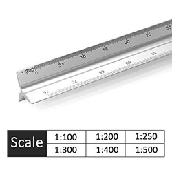 Scale Ruler 1:100,200 etc 5630