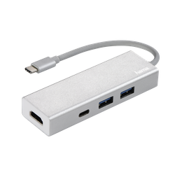 HAMA 4in1 USB-C MULTIPORT ADAPTER WITH HDMI (200107)