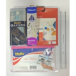 Exam Promo Pack 2 (Set,Clipbd,Ruler,Eraser,Clear Case,Pkn Pencil 957126-12s)