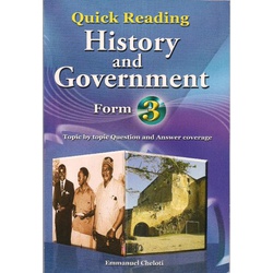 Quick Reading History and Government Form 3