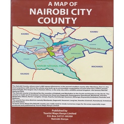 Map of Nairobi City County