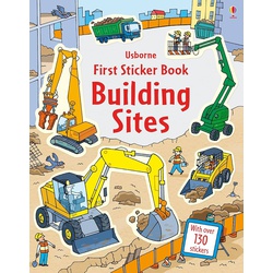 Usborne First Sticker Book Building Sites