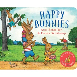 Bouncy Book of Rabbit Rhymes Happy Bunnies-HardBack