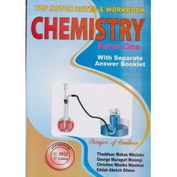 Top Notch Notes & Workbook Chemistry Form 1