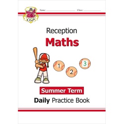 CGP Reception Maths Daily Practice Book: Summer Term