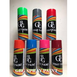 GBG Spray Paint Fluorescent Blue F205