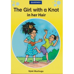 Girl with a knot in her hair